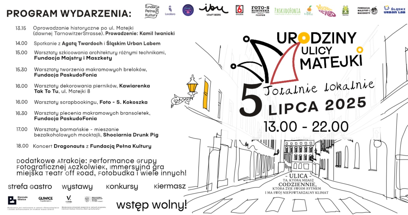 Plakat dedykowany wydarzeniu